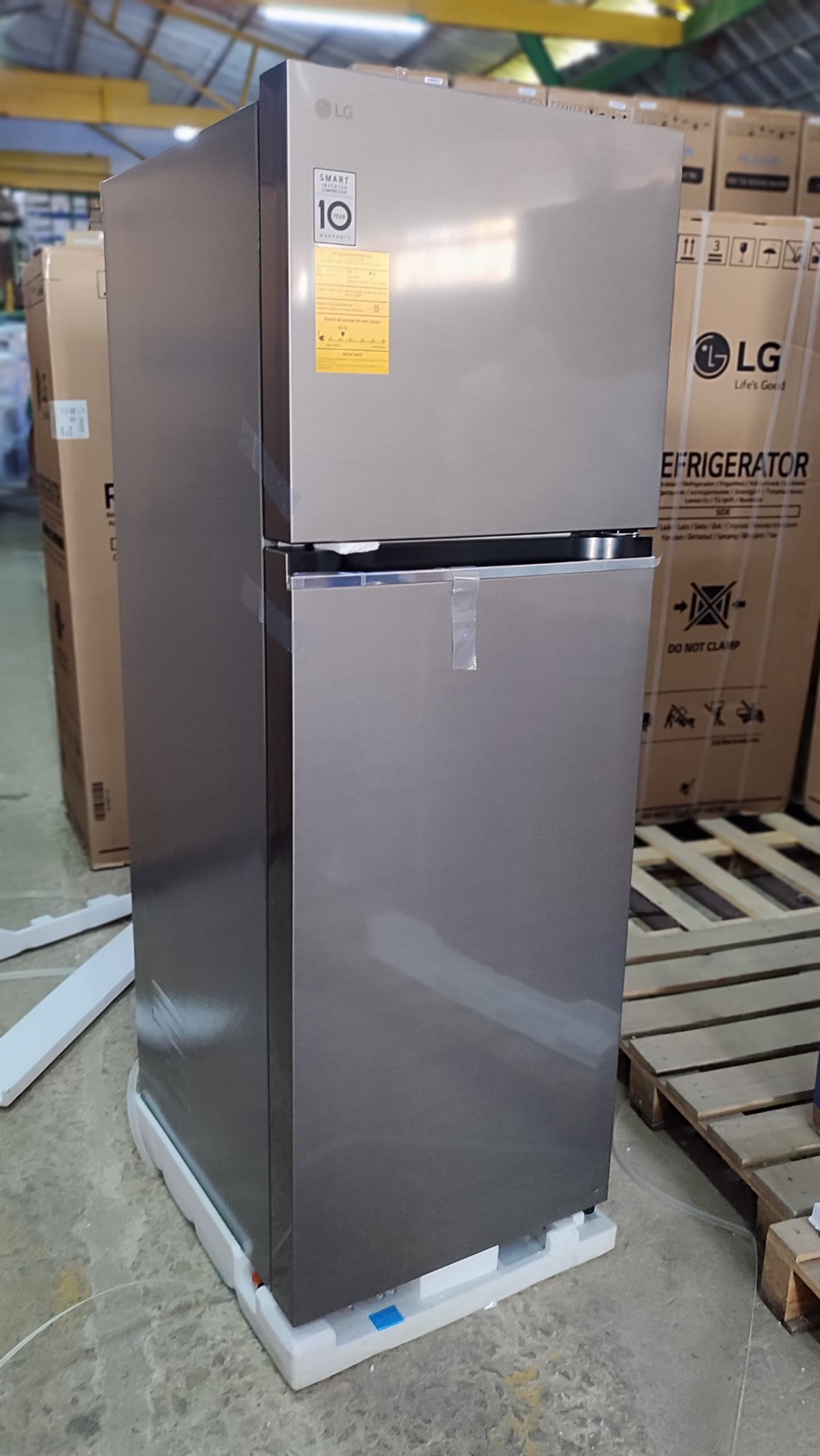 Frío LG 11 cuft Acero