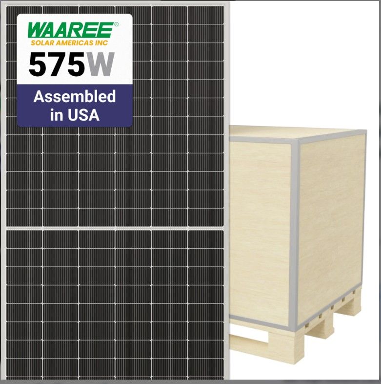 Panel Solar WAAREE 575W Bifacial