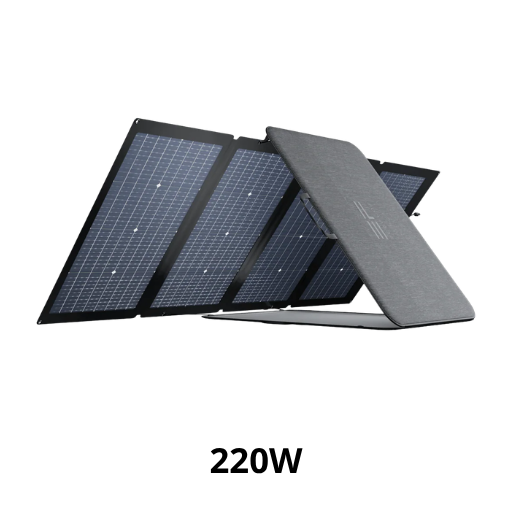 Panel Solar EcoFlow 220W Bifacial Portátil