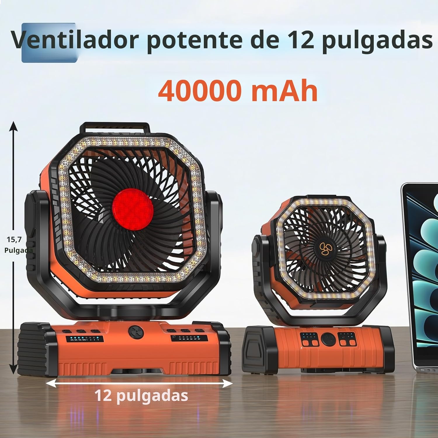 VENTILADOR RECARGABLE - 16